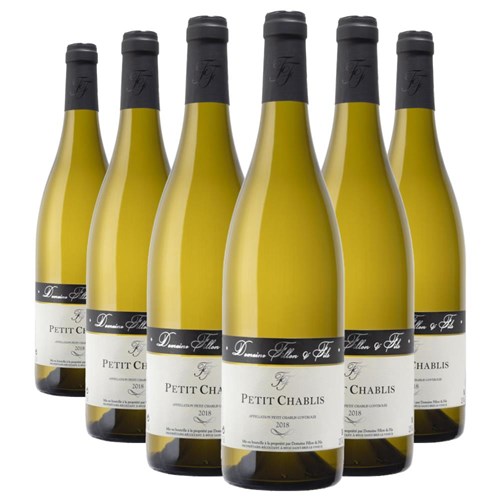Case of 6 Domaine Fillon Petit Chablis 75cl White Wine